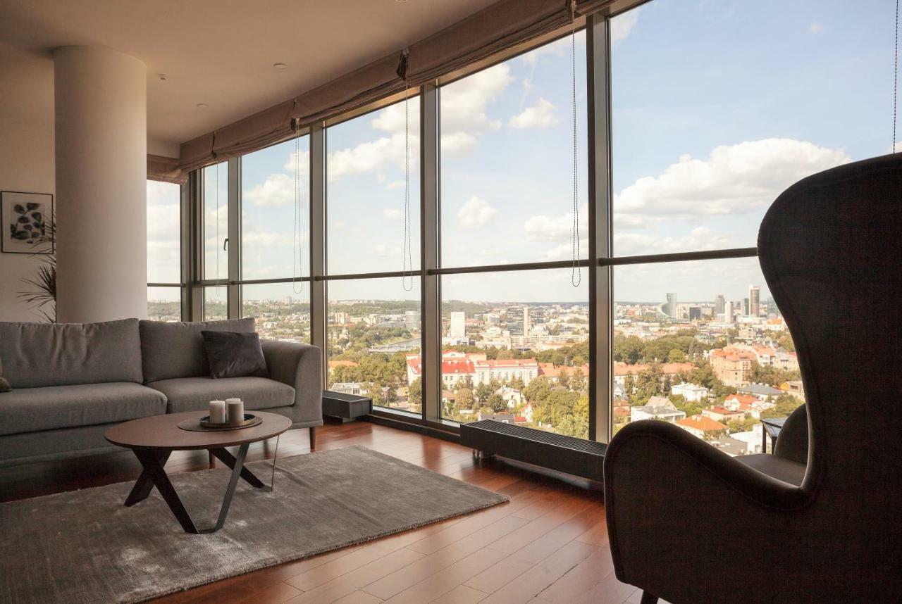 Luxury Panoramic Vilnius Apartment Esterno foto