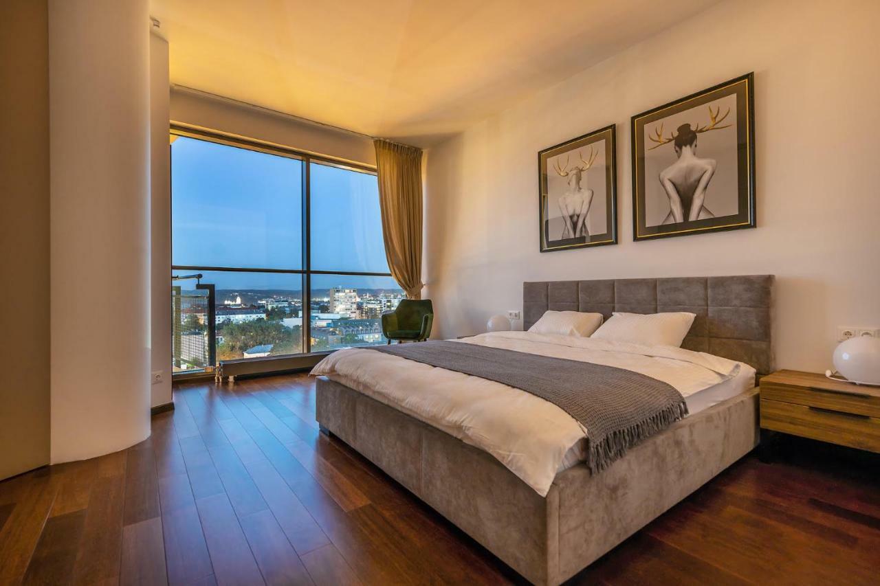 Luxury Panoramic Vilnius Apartment Esterno foto