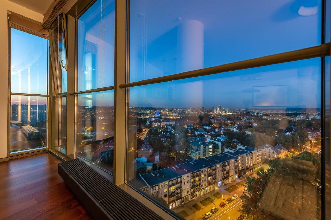 Luxury Panoramic Vilnius Apartment Esterno foto